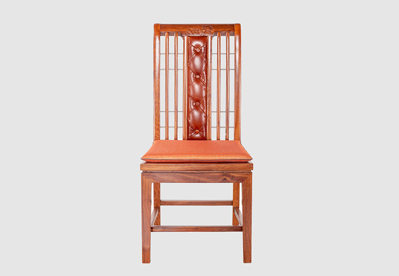 怀化芙蓉榭中式实木餐椅效果图